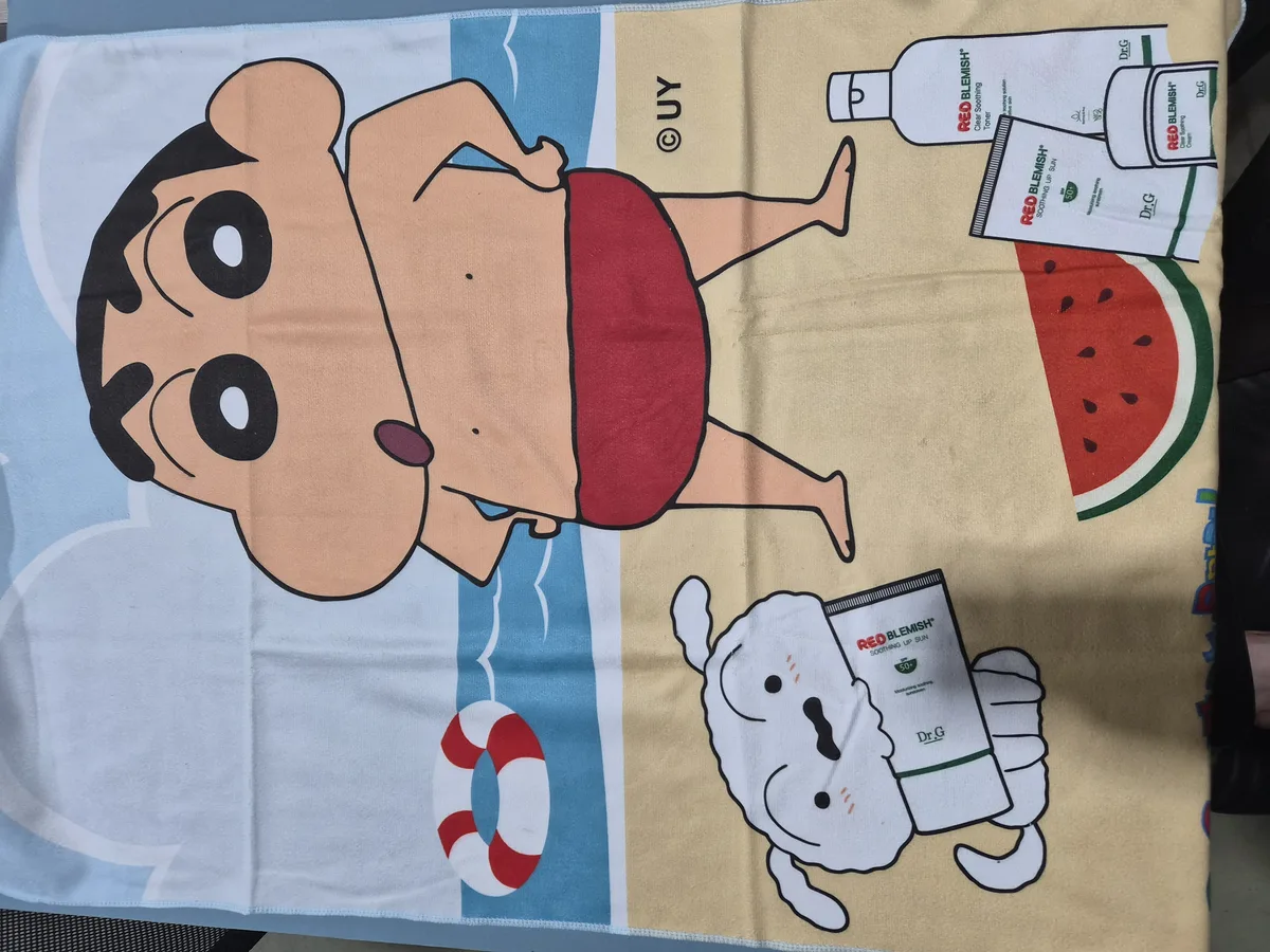 캐릭터 콜라보 비치타올
