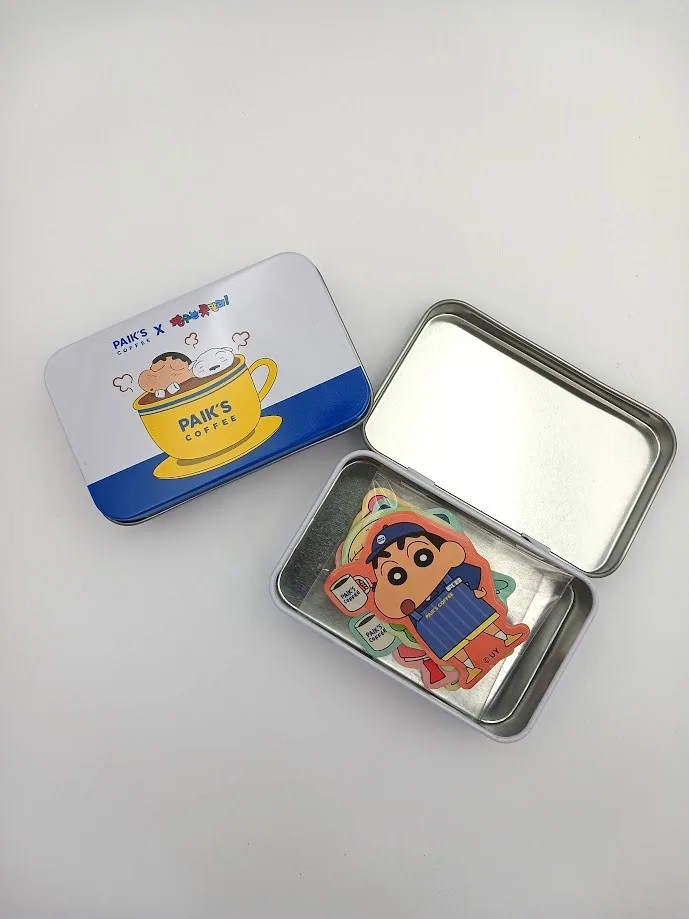캐릭터 콜라보 수납 틴케이스