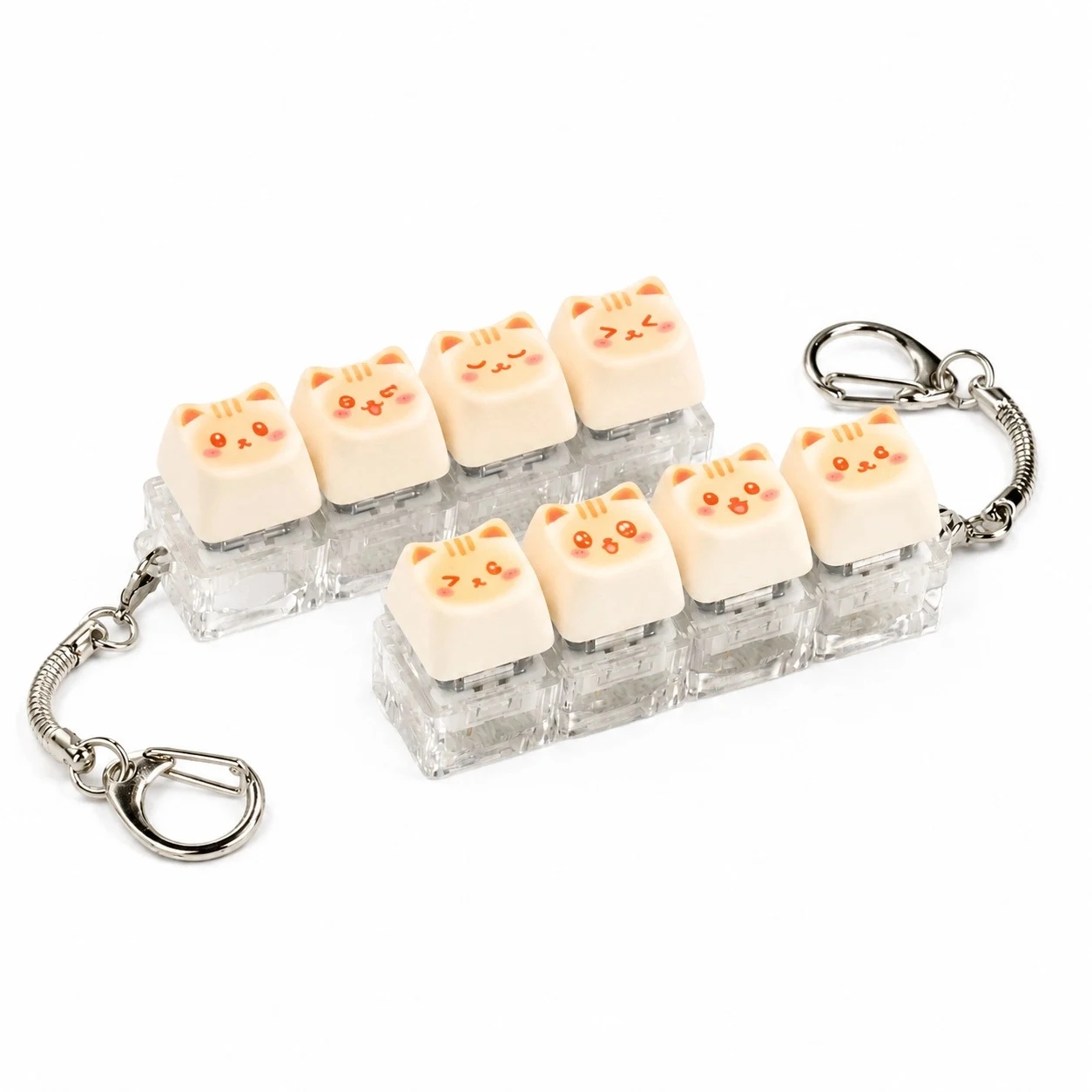 고양이 버튼 키링 · 제작 참고 이미지