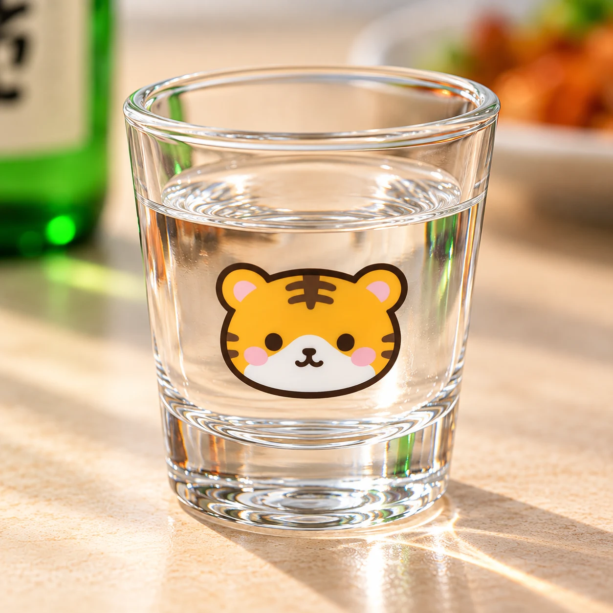 투명 소주잔 제작