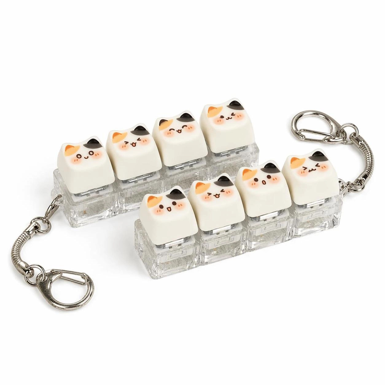 고양이 버튼 키링 · 제작 참고 이미지