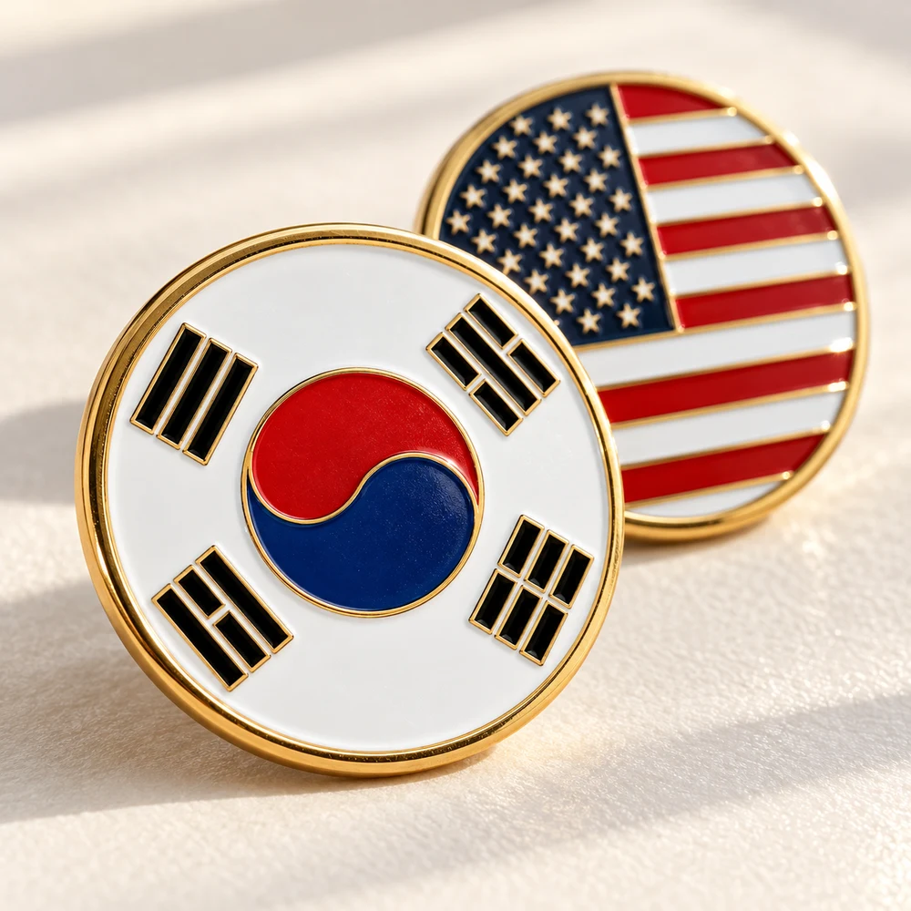 맞춤형 금속 기념 배지 · 제작 참고 이미지
