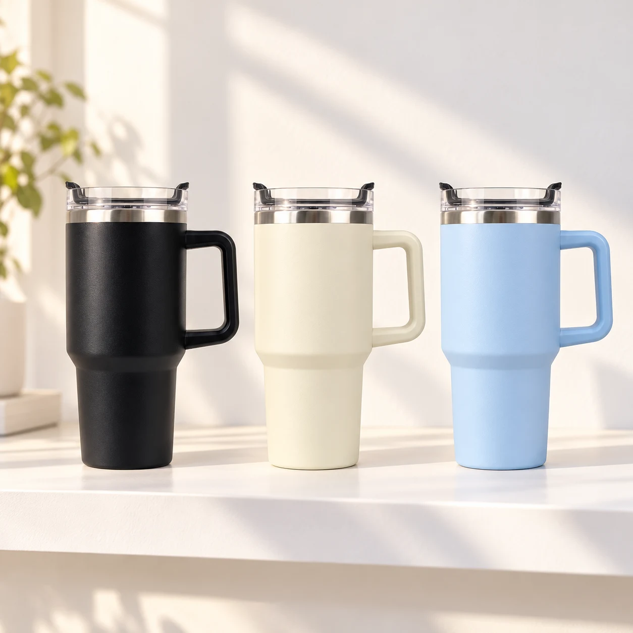 몬스터 손잡이 텀블러 14oz · 제작 참고 이미지