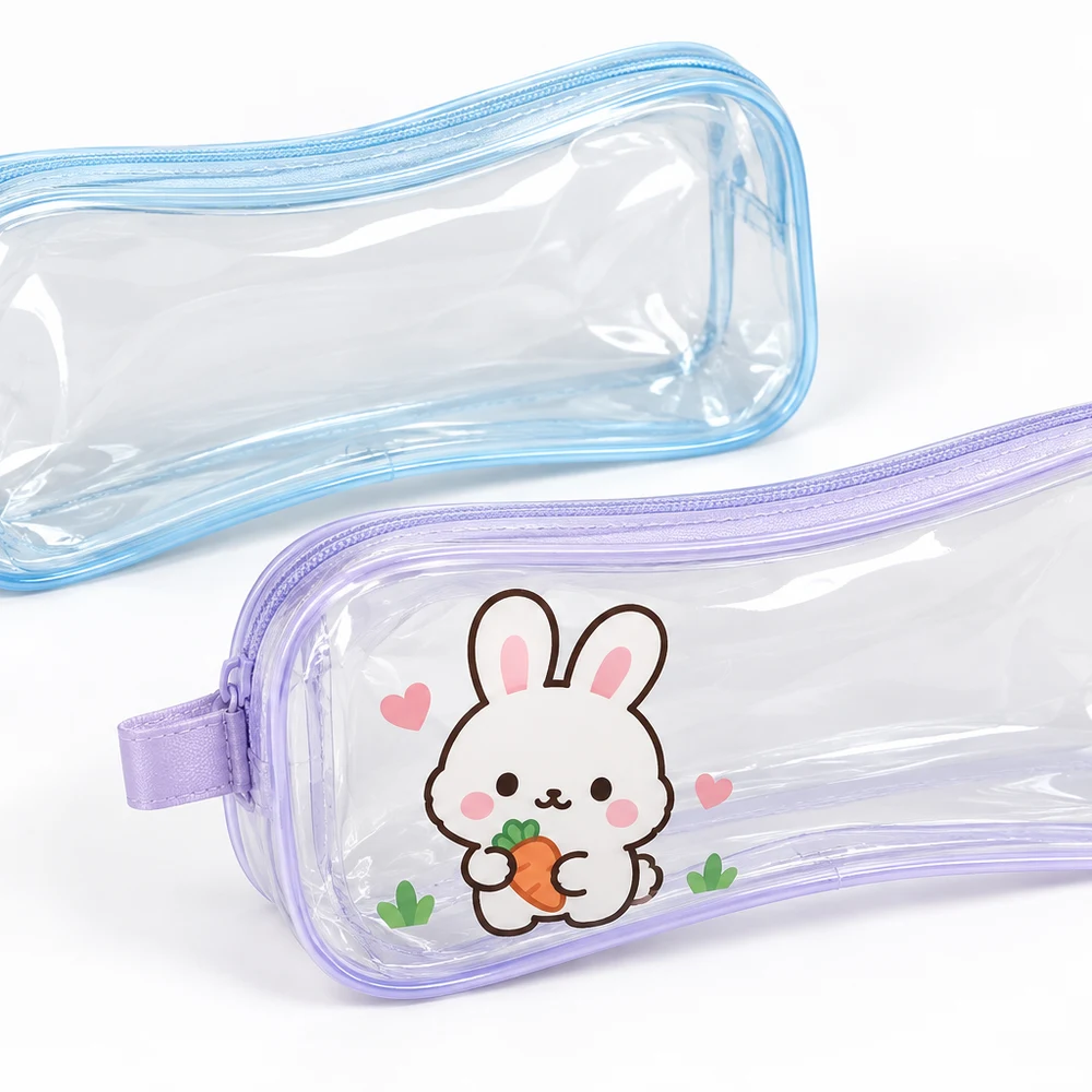 PVC 투명 필통 케이스 · 제작 참고 이미지