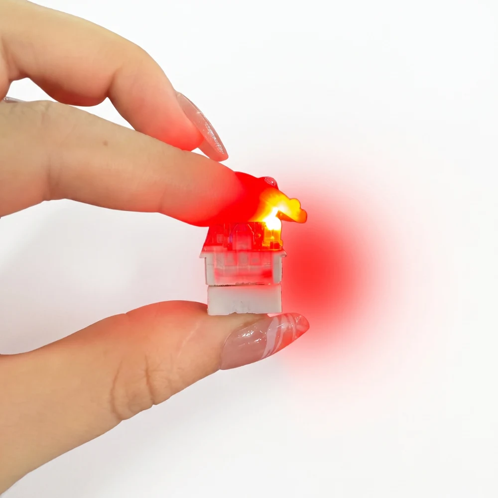 LED 발광 클리커 스위치 · 제작 참고 이미지