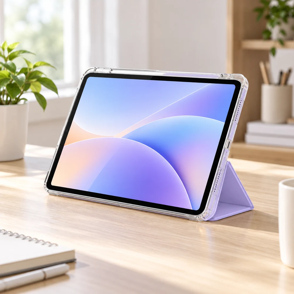 iPad Y자 3단 접이식 보호 케이스 · 제작 참고 이미지