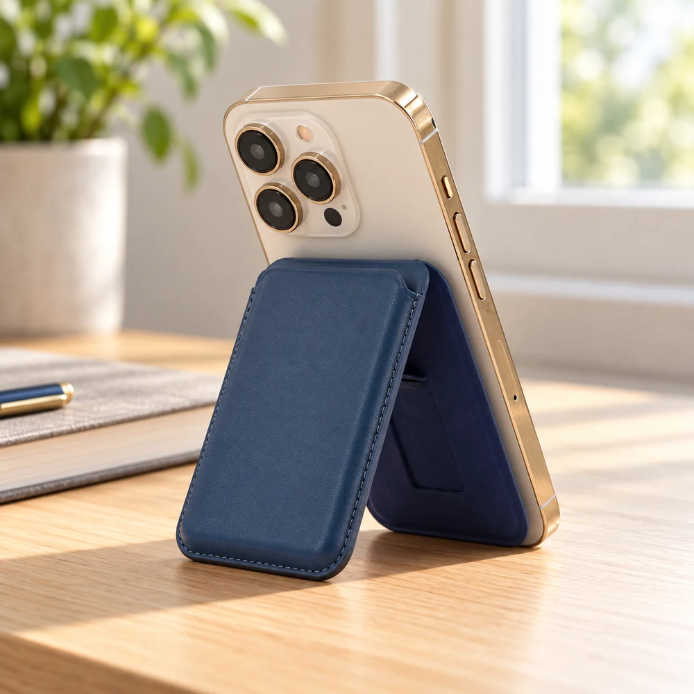 MagSafe 자석 부착 iPhone 다중 카드 수납 PU 카드 케이스 · 제작 참고 이미지