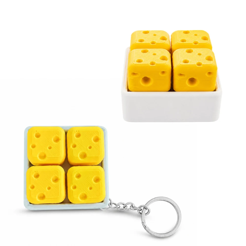 3D 프린팅 치즈 키캡 키링 주문제작 · 제작 참고 이미지