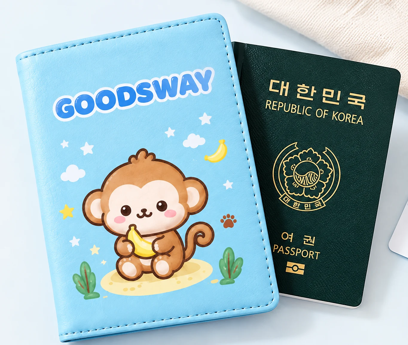 캐릭터 여권 케이스