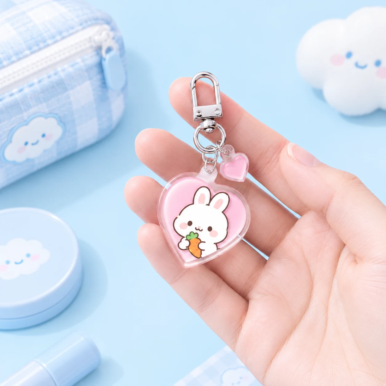 아크릴 키링 제작 · AI 제작 참고 이미지