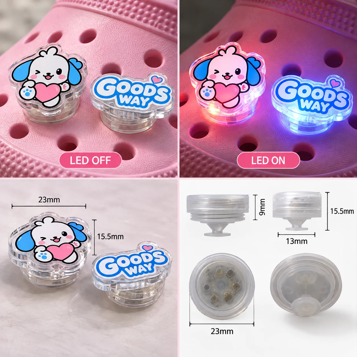 아크릴 자비츠 (LED, 일반)