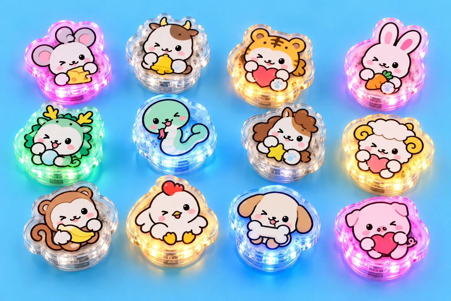아크릴 자비츠 (LED, 일반)
